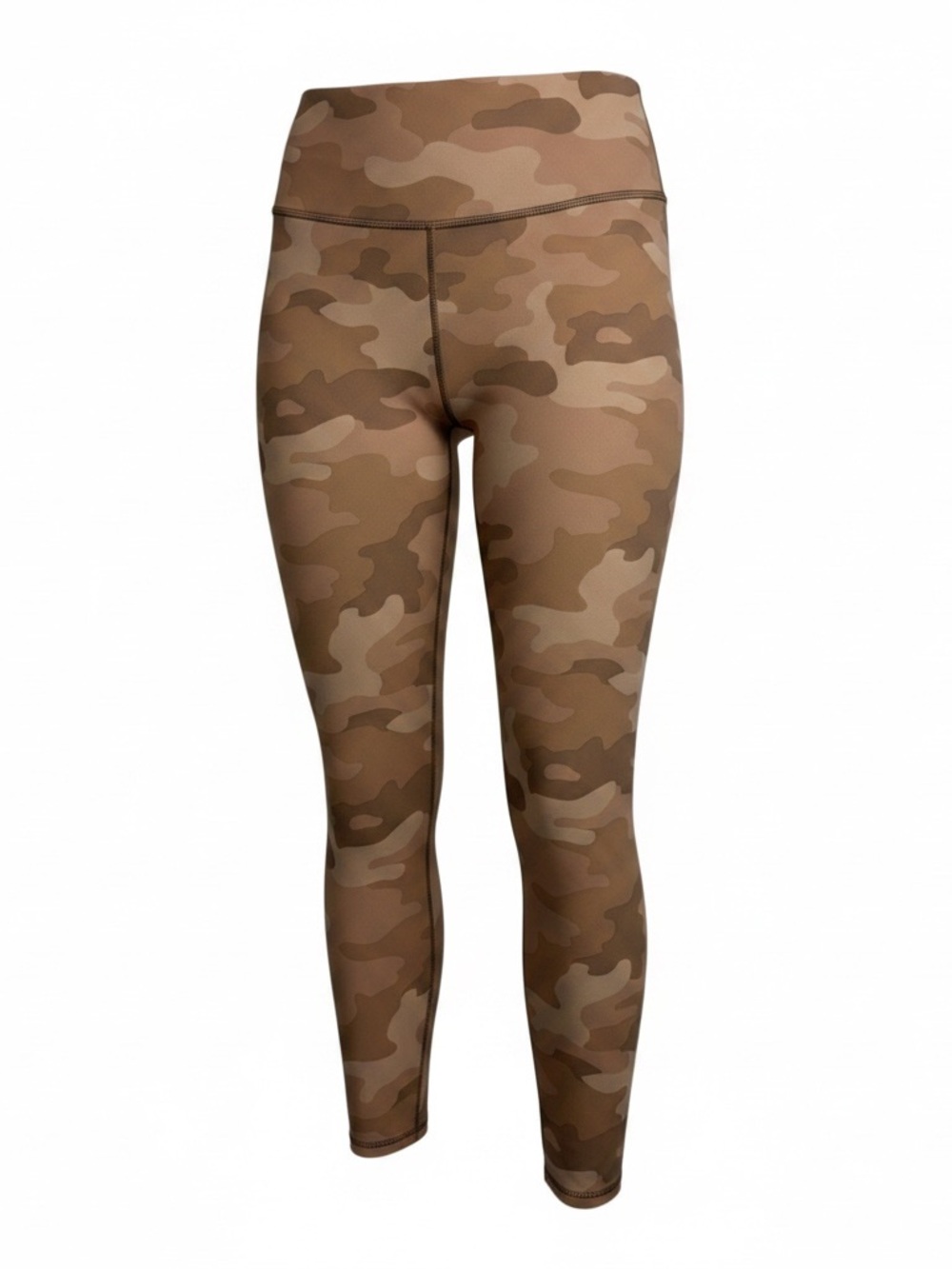 Fabletics Power Hold Tan Camouflage Leggings XL